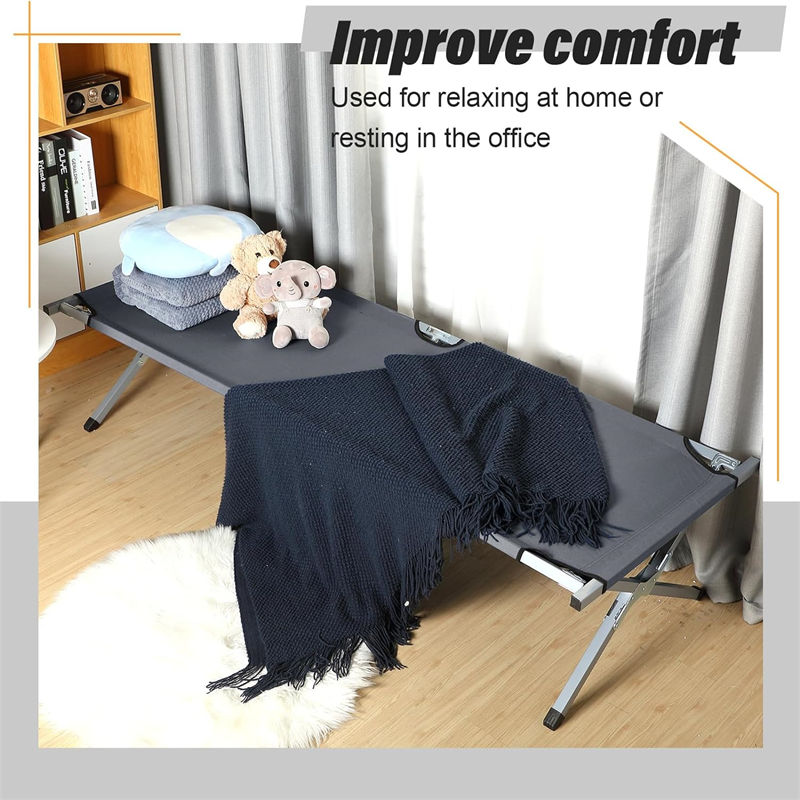 Grey High Visibility Disaster Relief Bed Grey High Visibility Disaster Relief Bed