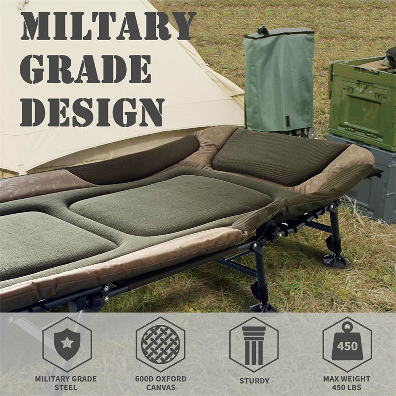 Quad-fold Design Temporary Settlement Bed Quad-fold Design Temporary Settlement Bed