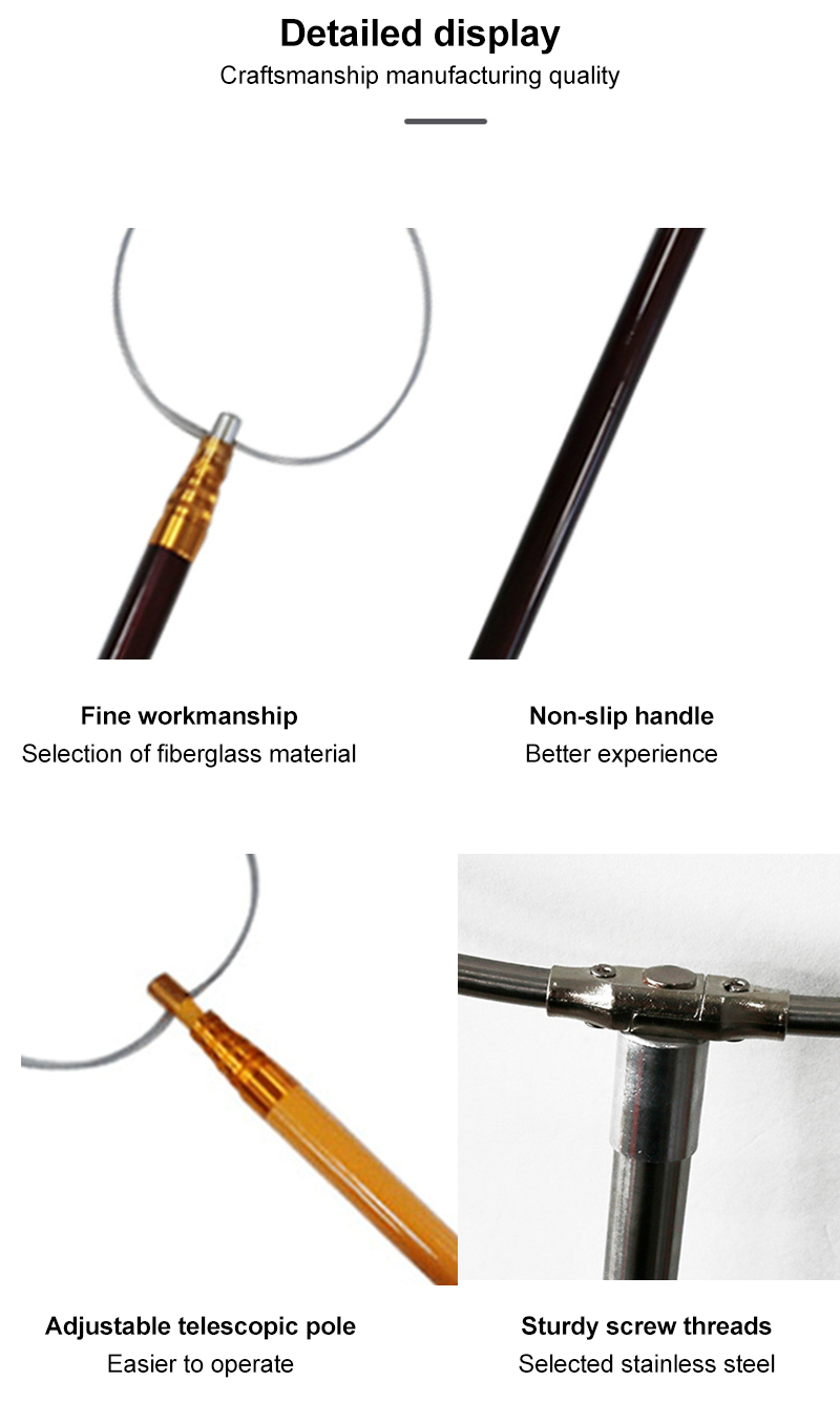 30cm rescue head multifunctional pole 30cm rescue head multifunctional pole