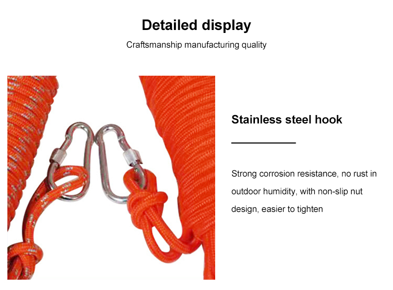 Maritime Rescue Corrosion-Resistant Float Rope Maritime Rescue Corrosion-Resistant Float Rope