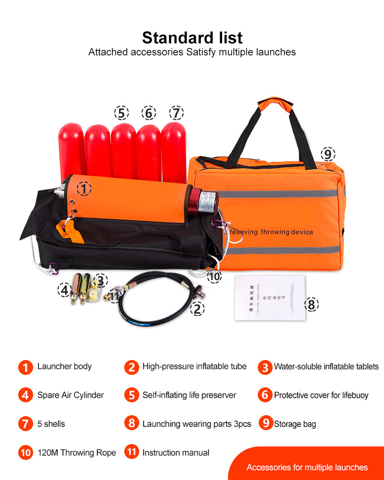 Professional Water Rescue Thrower Professional Water Rescue Thrower