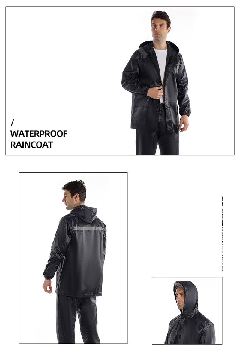 Flood Relief Personnel PVC Waterproof Raincoat Flood Relief Personnel PVC Waterproof Raincoat