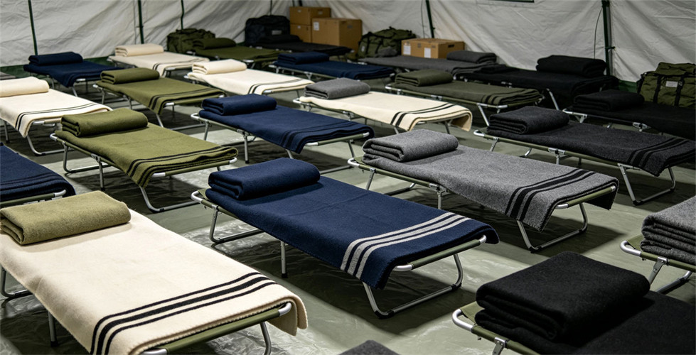 Wool polyester reserve blanket shown in a practical supply setting for quotation preparation. Wool polyester reserve blanket shown in a practical supply setting for quotation preparation.