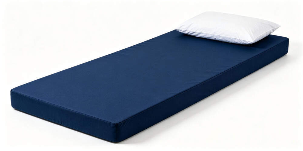 military foldable mattress feature single piece navy blue no fold YRF textile China manufacturer wholesal military foldable mattress feature single piece navy blue no fold YRF textile China manufacturer wholesal
