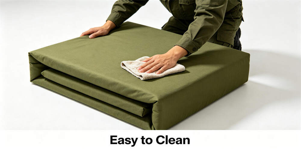 military foldable mattress feature easy to clean wiping YRF textile China manufacturer wholesale military foldable mattress feature easy to clean wiping YRF textile China manufacturer wholesale