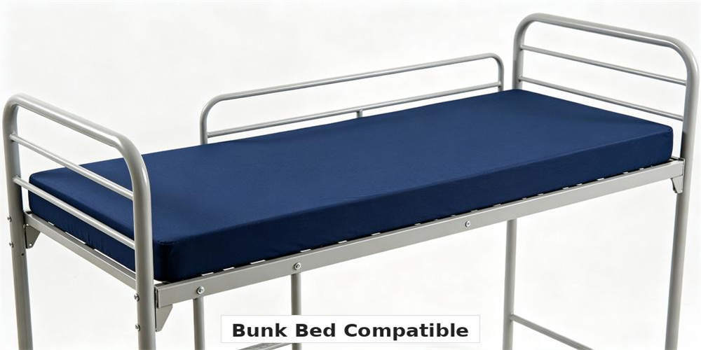 school dormitory thin mattress feature bunk bed compatible navy blue YRF textile China manufacturer school dormitory thin mattress feature bunk bed compatible navy blue YRF textile China manufacturer