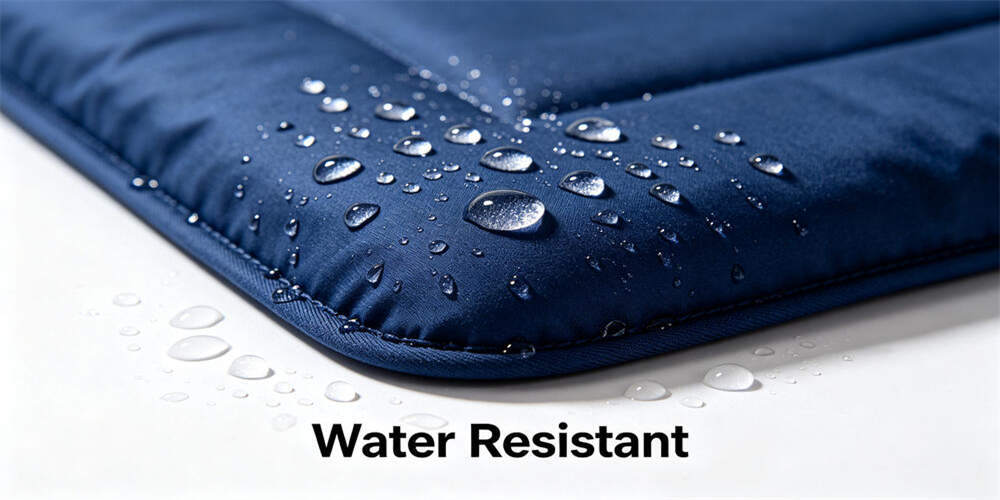 school dormitory thin mattress feature water resistant test water drops navy blue YRF textile China school dormitory thin mattress feature water resistant test water drops navy blue YRF textile China
