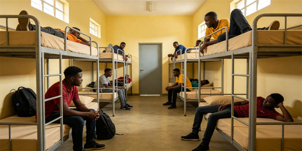 school dormitory thin mattress application vocational training center beige mattress YRF school dormitory thin mattress application vocational training center beige mattress YRF