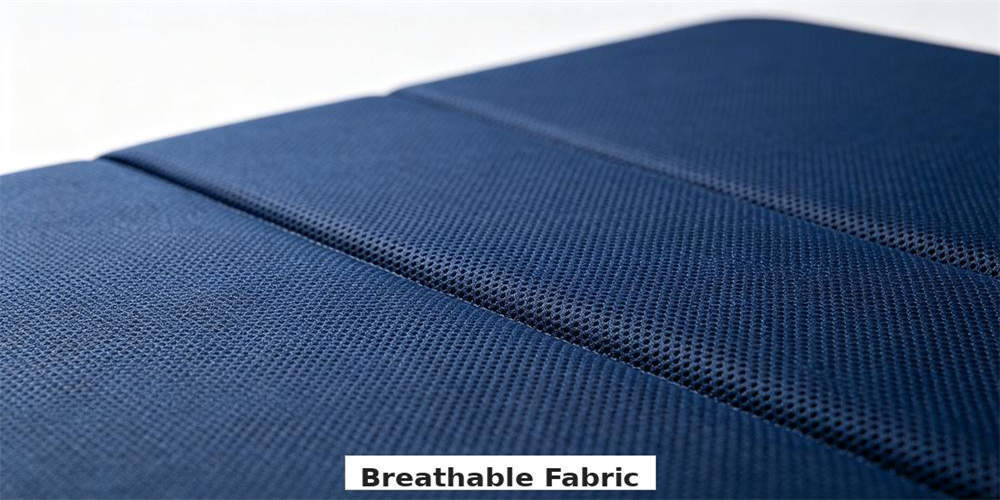 school dormitory thin mattress feature breathable fabric navy blue YRF textile China manufacturer school dormitory thin mattress feature breathable fabric navy blue YRF textile China manufacturer