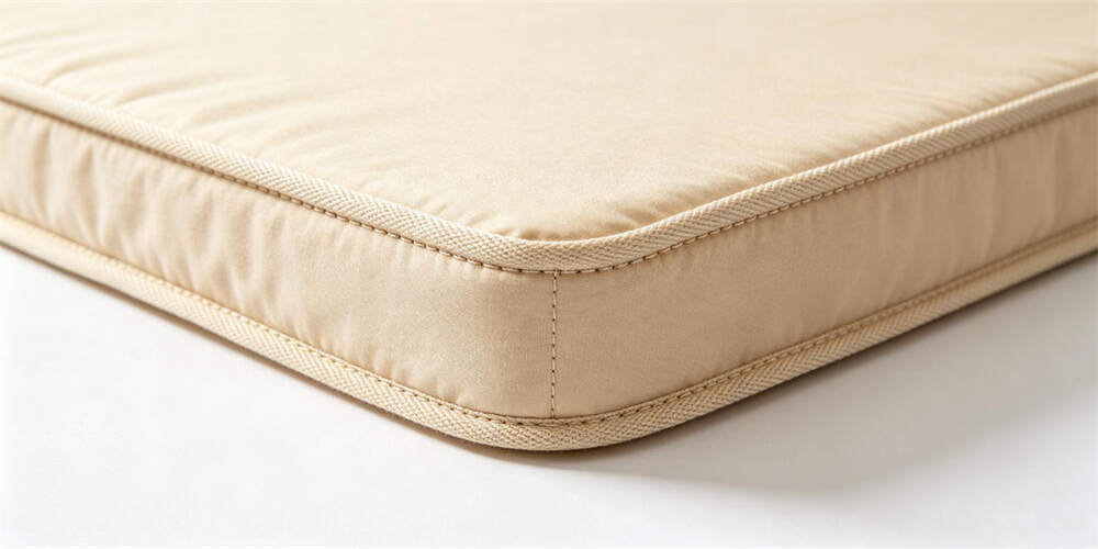school dormitory thin mattress detail piping reinforced beige YRF textile China manufacturer wholesa school dormitory thin mattress detail piping reinforced beige YRF textile China manufacturer wholesa