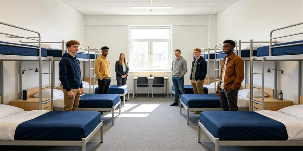school dormitory thin mattress application student resting gray mattress male YRF textile China manufact school dormitory thin mattress application student resting gray mattress male YRF textile China manufact