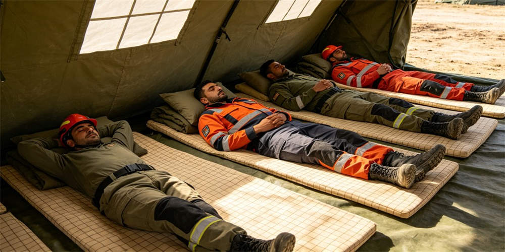 emergency relief compressed mattress application emergency responder field camp YRF textile Chinaina manufacturerrer emergency relief compressed mattress application emergency responder field camp YRF textile Chinaina manufacturerrer
