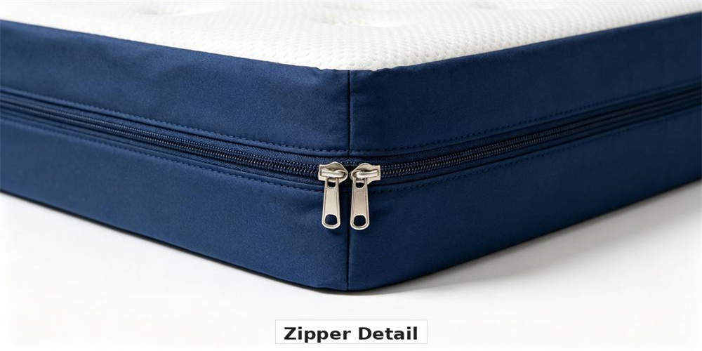 high density foam mattress detail zipper detail YRF textile China manufacturer wholesale bulk high density foam mattress detail zipper detail YRF textile China manufacturer wholesale bulk