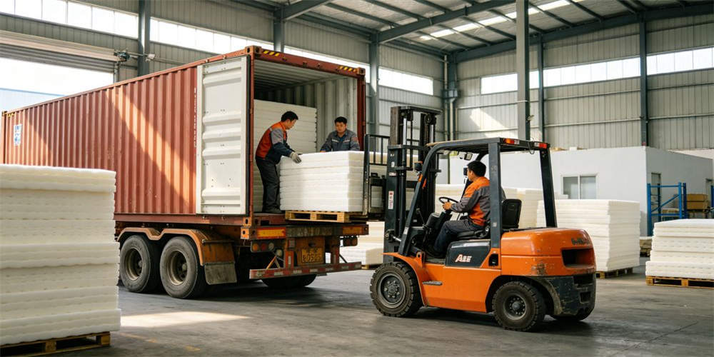 high density foam mattress logistics container loading chinese workers YRF textile China manufacture high density foam mattress logistics container loading chinese workers YRF textile China manufacture