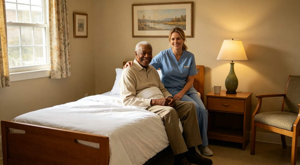 Nursing Home Bedding - 180Gsm Room White Inside, medium‑weight bedding for senior rooms Nursing Home Bedding - 180Gsm Room White Inside, medium‑weight bedding for senior rooms