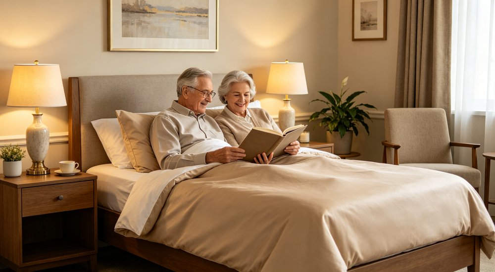 Nursing Home Bedding - 220Gsm Room Beige Inside, heavy‑duty beige bedding for care rooms Nursing Home Bedding - 220Gsm Room Beige Inside, heavy‑duty beige bedding for care rooms