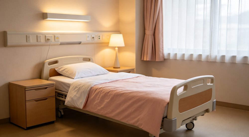 Nursing Home Bedding - Hospice Room Pink Inside, comfortable bedding for hospice residents Nursing Home Bedding - Hospice Room Pink Inside, comfortable bedding for hospice residents