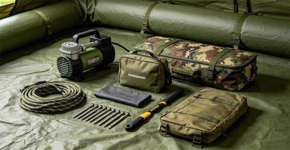 Cold and heat resistance performance of military inflatable tent in extreme environments, showing tent maintaining flexibility and structural integrity in both freezing arctic and scorching desert conditions, demonstrating all-weather field capability Cold and heat resistance performance of military inflatable tent in extreme environments, showing tent maintaining flexibility and structural integrity in both freezing arctic and scorching desert conditions, demonstrating all-weather field capability