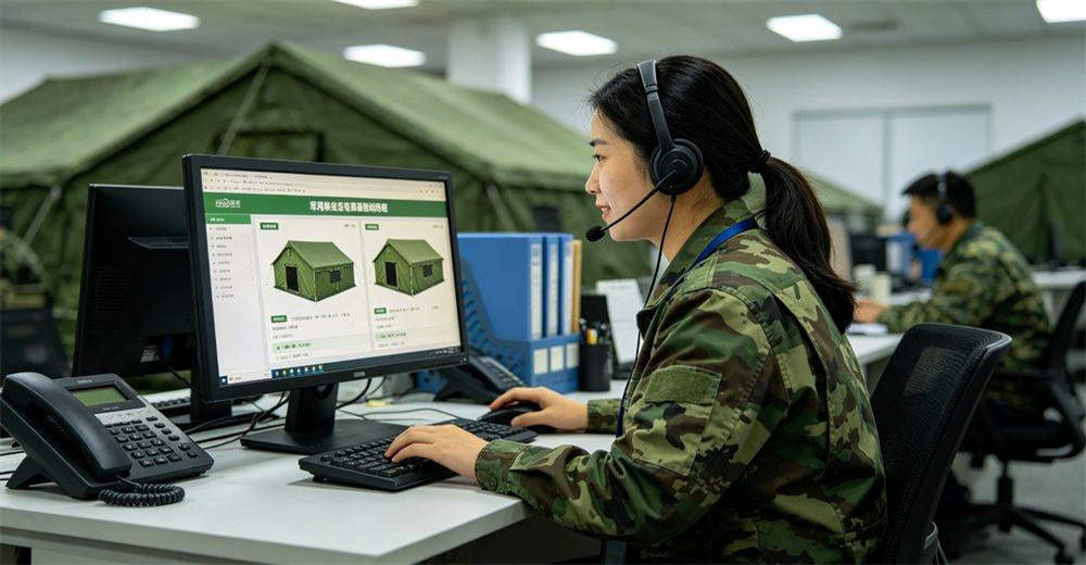 Packaging and shipping process for military inflatable tents showing protective wrapping, labeled cartons, palletized loading, container stuffing and logistics documentation, demonstrating reliable packaging and efficient global delivery for field shelter products Packaging and shipping process for military inflatable tents showing protective wrapping, labeled cartons, palletized loading, container stuffing and logistics documentation, demonstrating reliable packaging and efficient global delivery for field shelter products