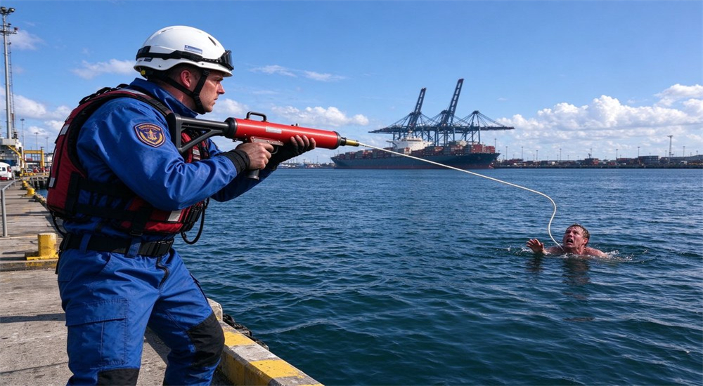 Technical specifications and performance parameters of american style anchor hook rescue thrower pneumatic rescue thrower, professional water rescue equipment technical data sheet for emergency response procurement and training reference Technical specifications and performance parameters of american style anchor hook rescue thrower pneumatic rescue thrower, professional water rescue equipment technical data sheet for emergency response procurement and training reference