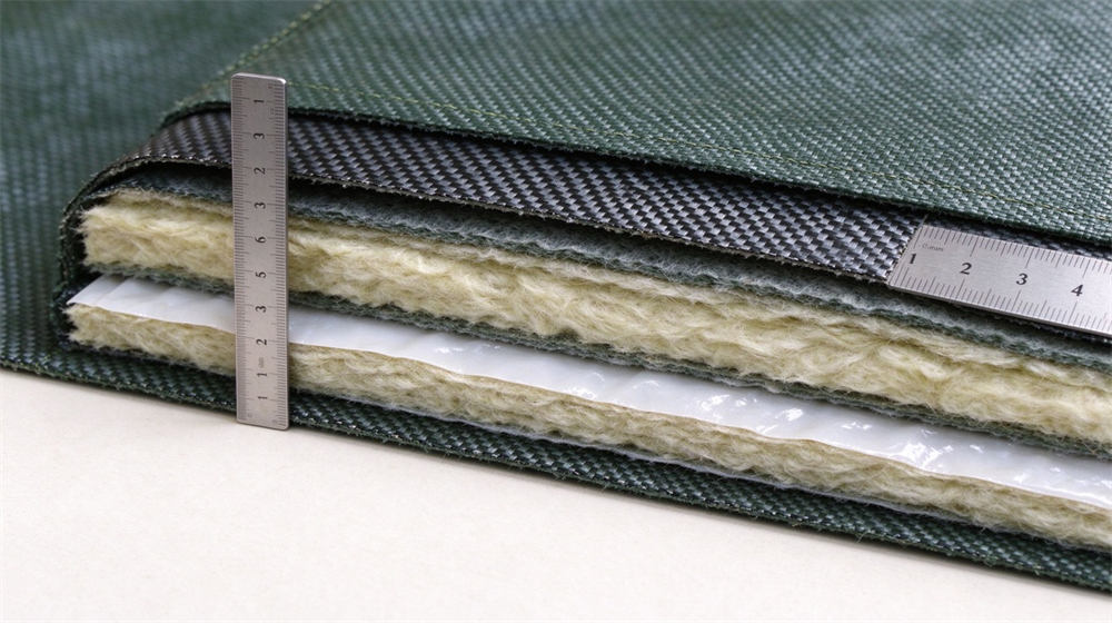 Aerial perspective of heavy duty protective carbon fiber fire entry suit, Seven layer carbon fiber fire entry suit fabric structure measured with ruler,, demonstrating professional info use in industrial safety environment, designed for wholesale bulk supply and industrial safety procurement. Aerial perspective of heavy duty protective carbon fiber fire entry suit, Seven layer carbon fiber fire entry suit fabric structure measured with ruler,, demonstrating professional info use in industrial safety environment, designed for wholesale bulk supply and industrial safety procurement.