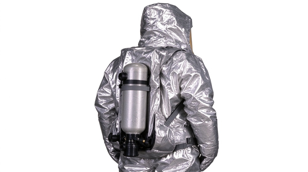 Overhead view of heavy duty protective thermal chemical composite suit, Hazardous chemical spill rescue two workers fire chemical suits, chemical protective clothing, demonstrating professional product use in industrial safety environment, designed for wholesale bulk supply and industrial safety procurement. Overhead view of heavy duty protective thermal chemical composite suit, Hazardous chemical spill rescue two workers fire chemical suits, chemical protective clothing, demonstrating professional product use in industrial safety environment, designed for wholesale bulk supply and industrial safety procurement.