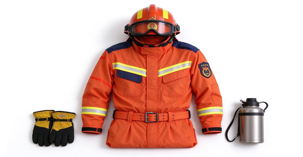 Bulk firefighter gear wildland fire suit nomex fabric construction reflective trim full display department brush fire gear procurement standard equipment supply Bulk firefighter gear wildland fire suit nomex fabric construction reflective trim full display department brush fire gear procurement standard equipment supply