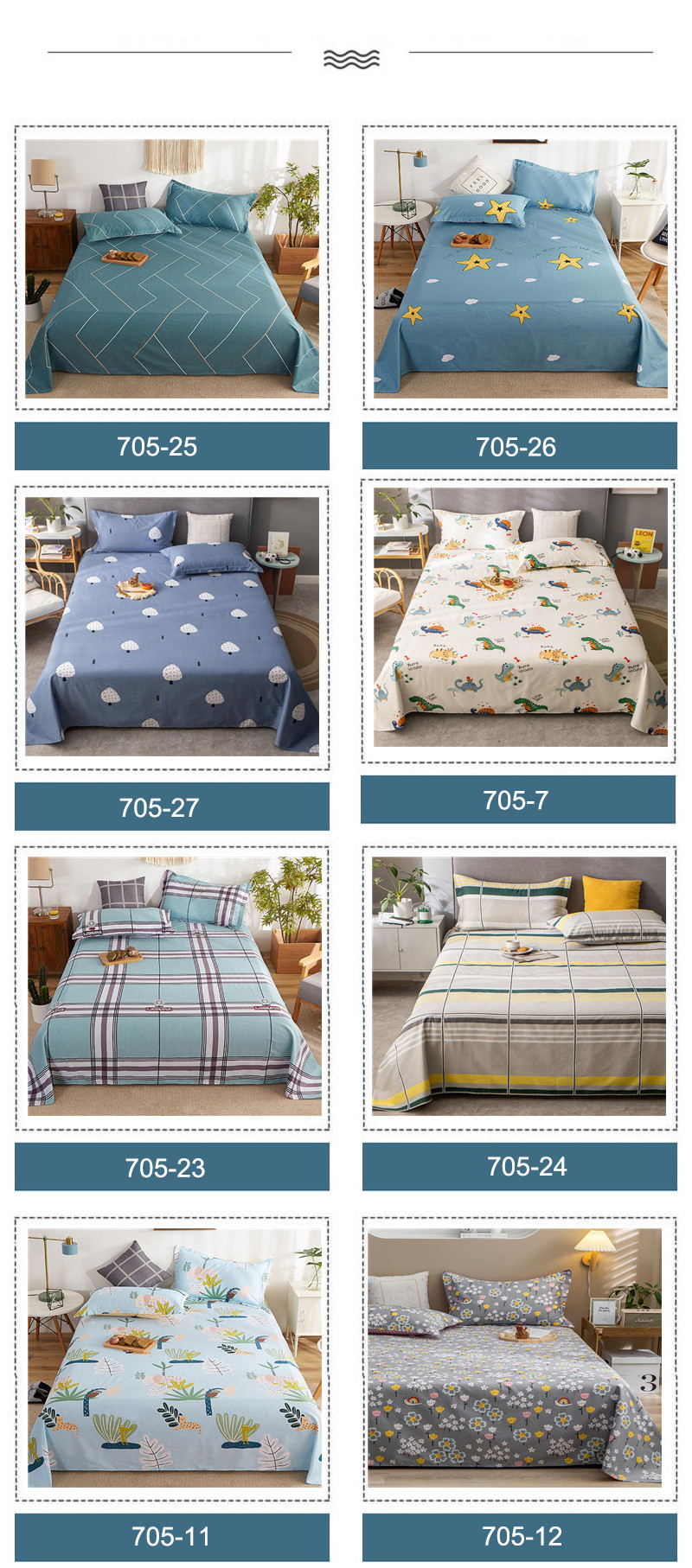 For Printing Bedding Bed Sheet Set