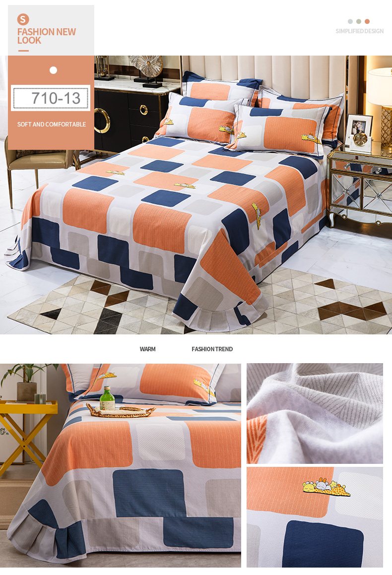 Wrinkle Twin Size Bedsheet