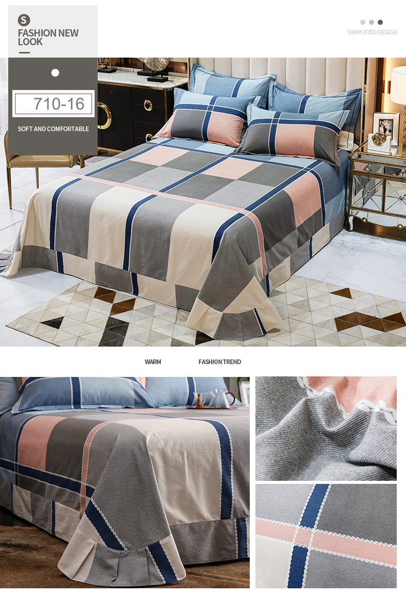 Sheet Set Double Modern Design