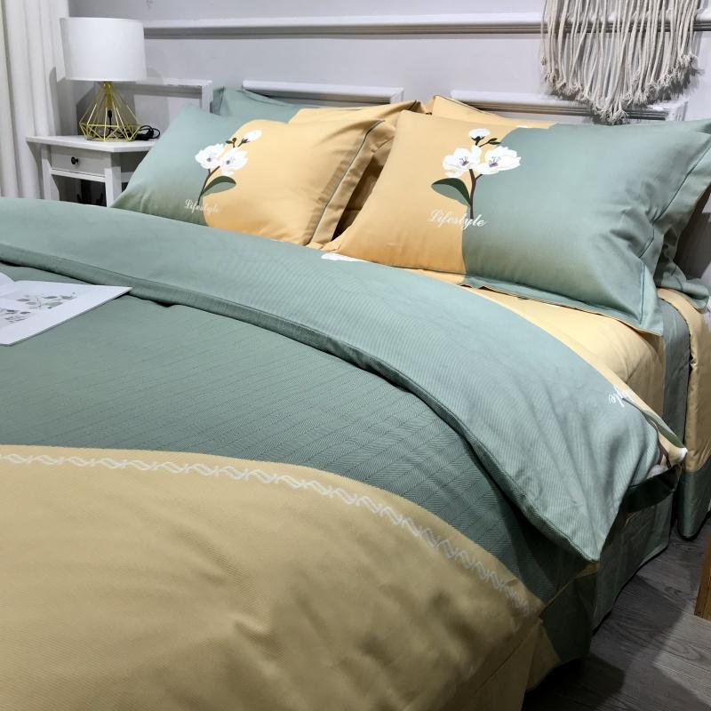 Brushed Fabric Sheets And Bedding 3PCS