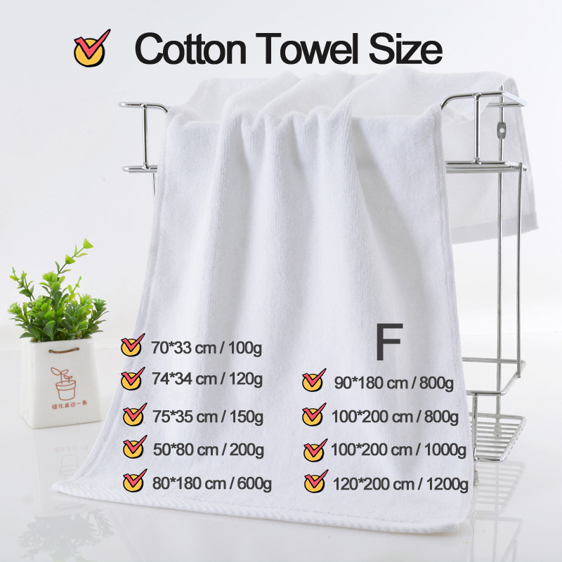 Jacquard Cotton 5 Star Bath Towel Sets