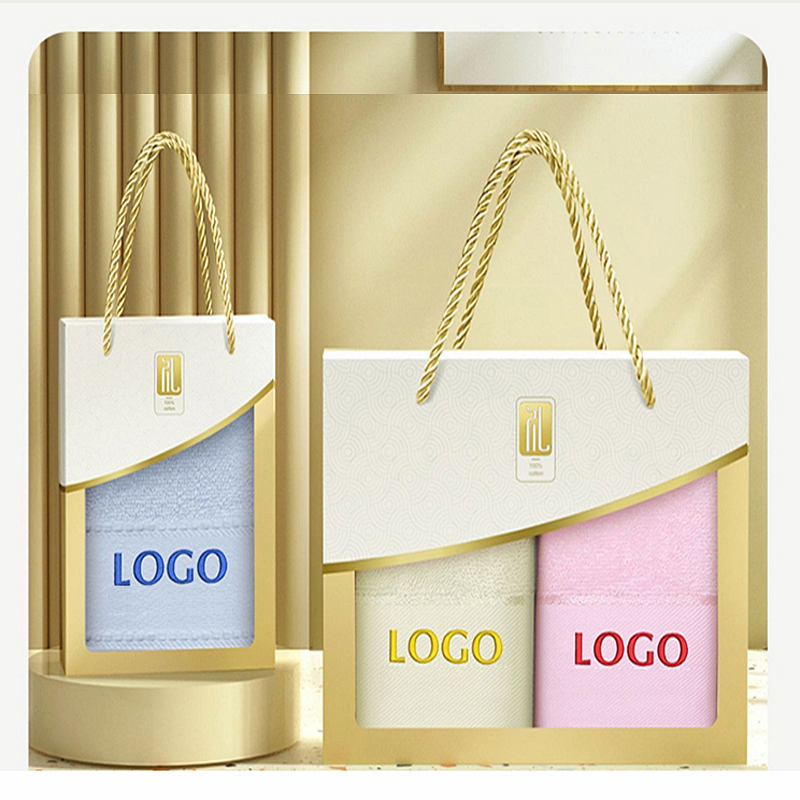 Free Gift Gift Logo Customization Cotton Hotel Towels