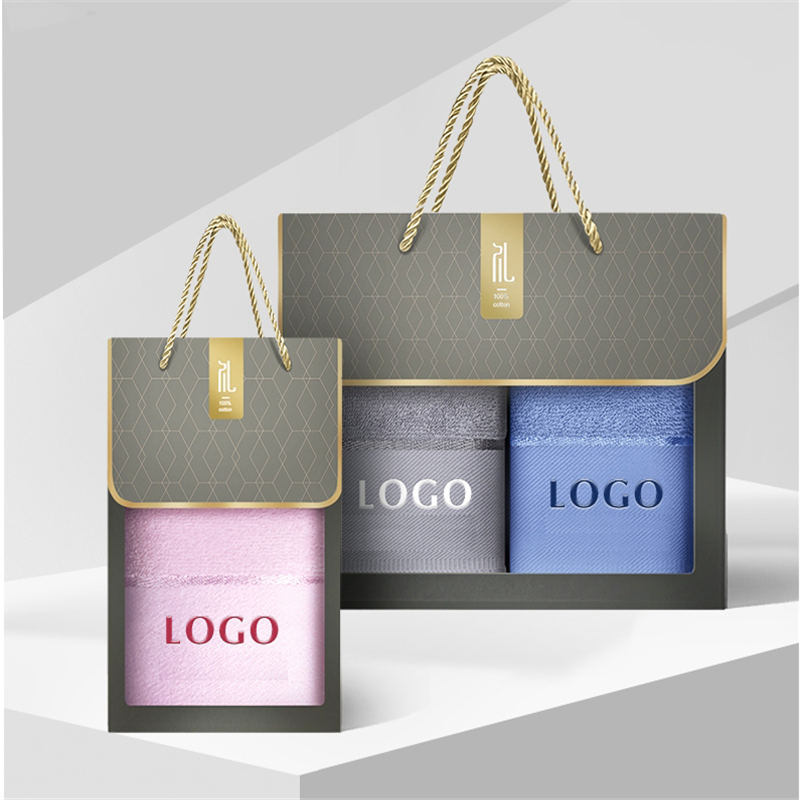 Gift Towel Branded Logo Cotton Hand Towel