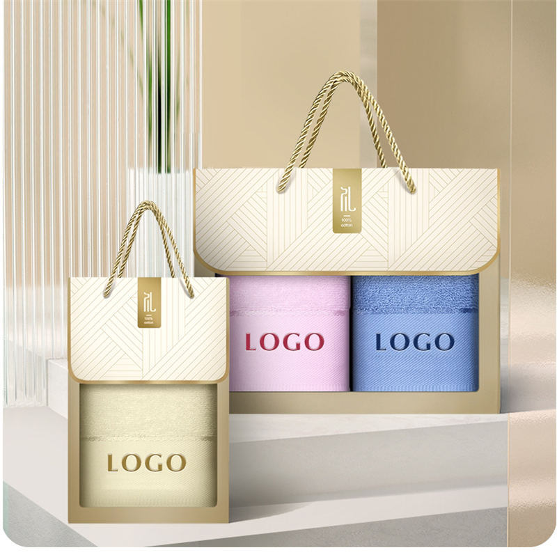 Gift Towel Custom Logo Cotton Hotel Towel