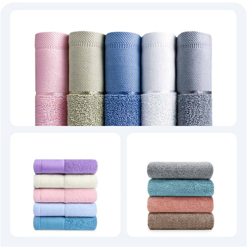 Box Towel Brand Logo Cotton Bath Towel