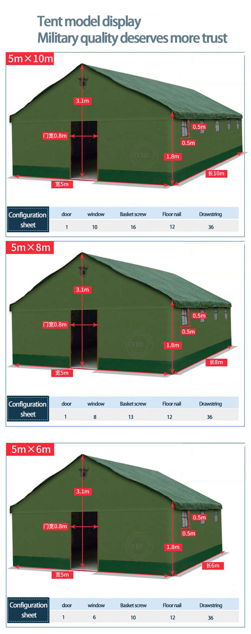 Coleman Tent Camping Folding Outdoor Glamping Tent For Sale