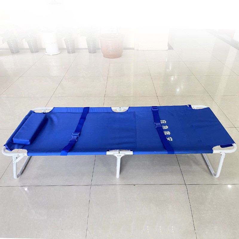 Single Metal Earthquake Emergency Reliefs Folding Bed