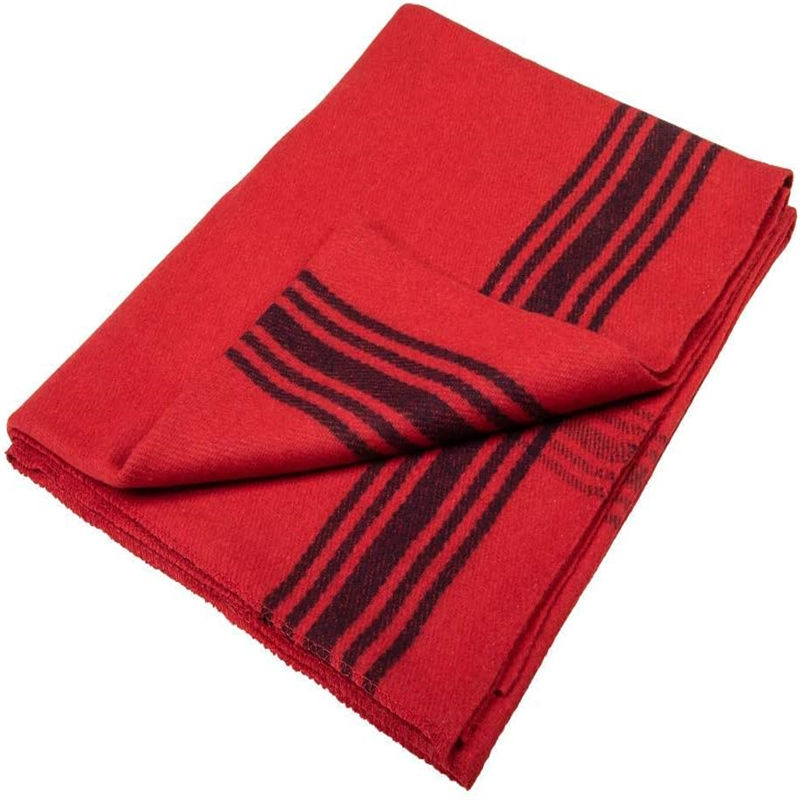 Disaster-resistant wool blanket warmth