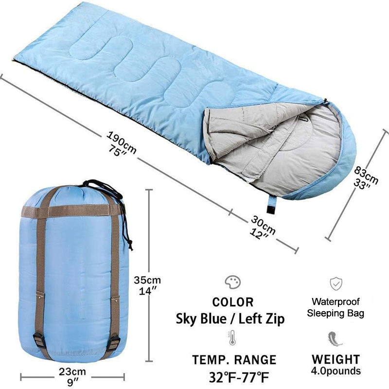 Flood Relief Sleeping Bag Polyester Material