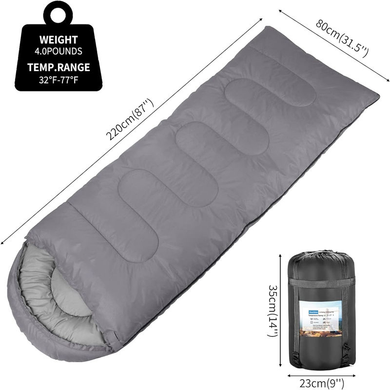 Polyester emergency sleeping bag