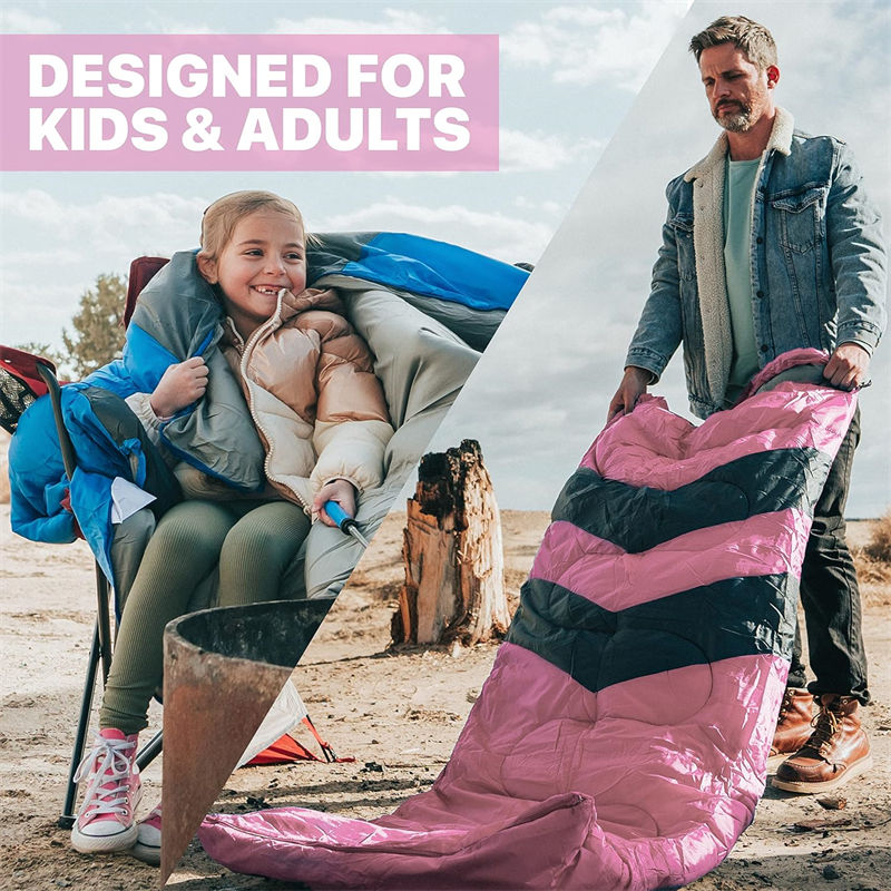 Sleeping bag waterproof design