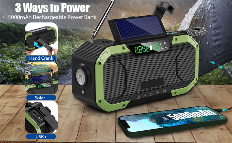 Portable Emergency Relief Radio