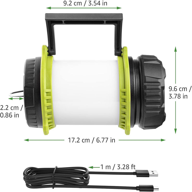 6.6x3.7x3.6 " Long Range Emergency Light