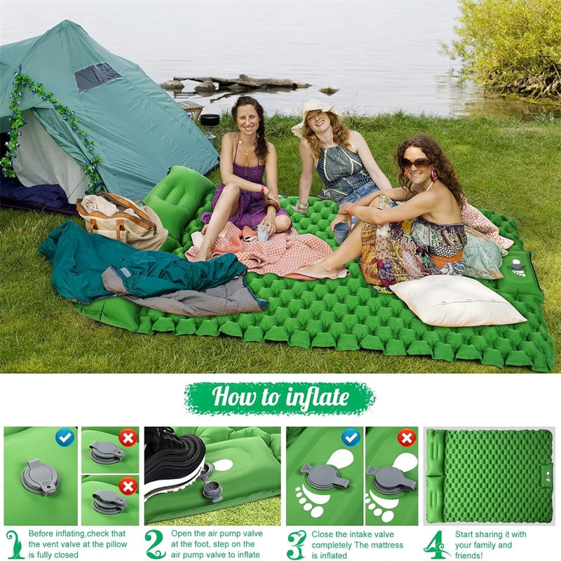 Civil Disaster Relief Portable Inflatable sleeping pad