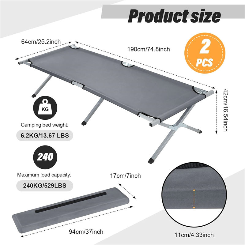 Refugee Rescue Indoor Use Folding Bed