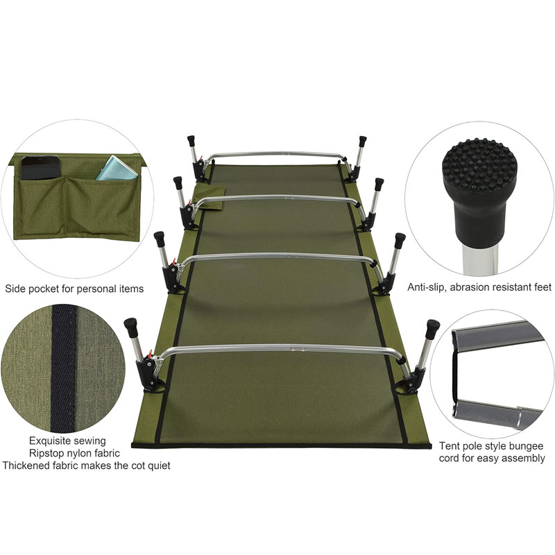 Lightweight Outdoor Emergency Folding Bed