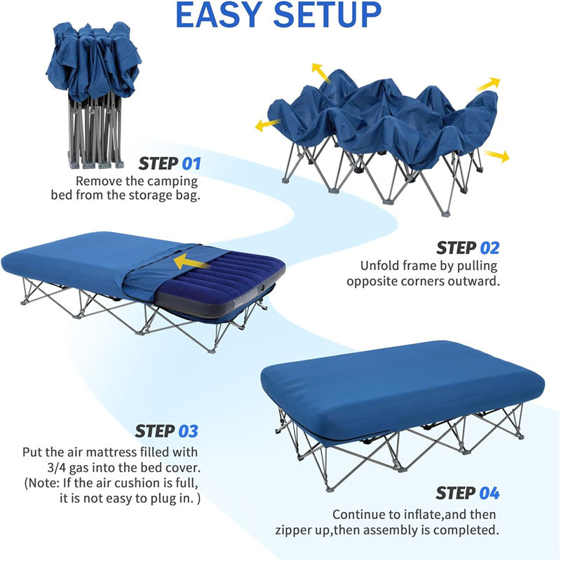 Emergency Response Waterproof Folding Bed