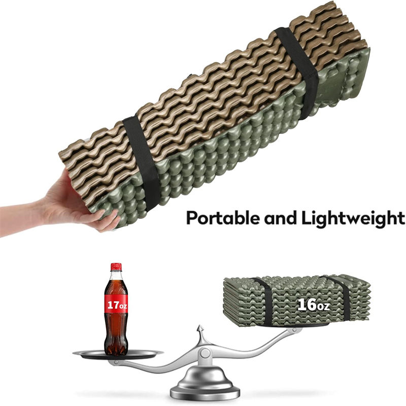 74.8x20.4x0.78inch Durable Foam Sleeping Pad