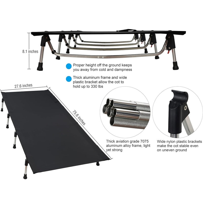 Shelter Rescue Lightweight Folding Bed